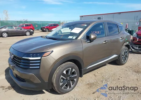 2025 Nissan Kicks Sv Intelligent Awd from USA, damaged, VIN 3N8AP6CB8SL341737